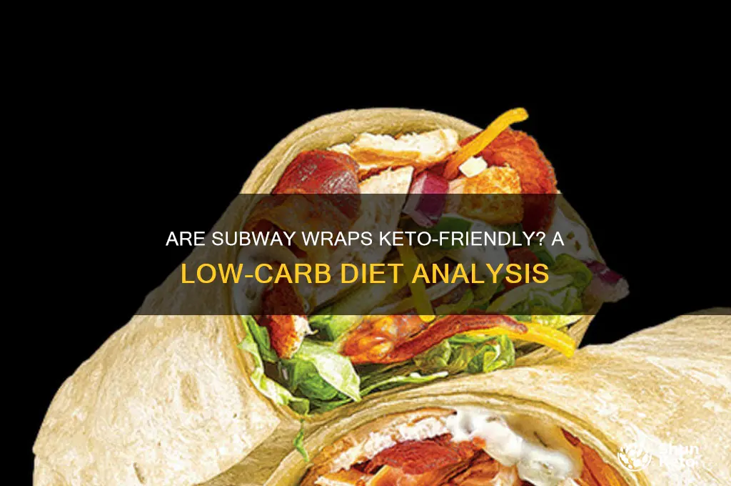 are subway wraps keto