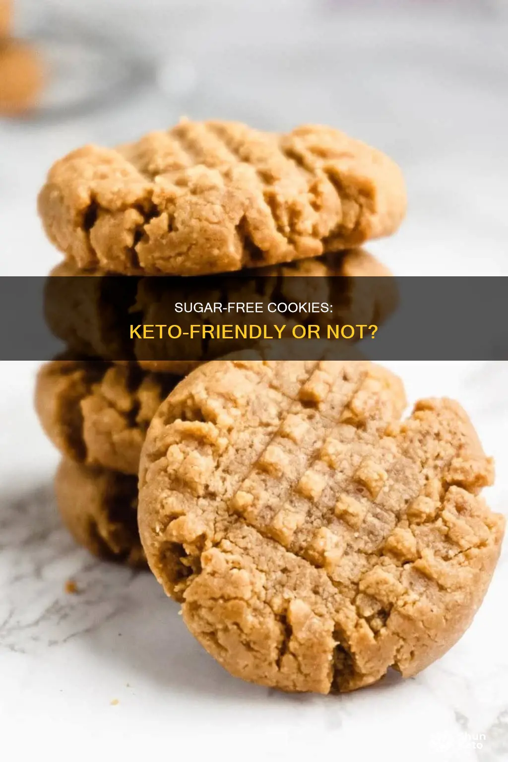 are sugar free cookies keto