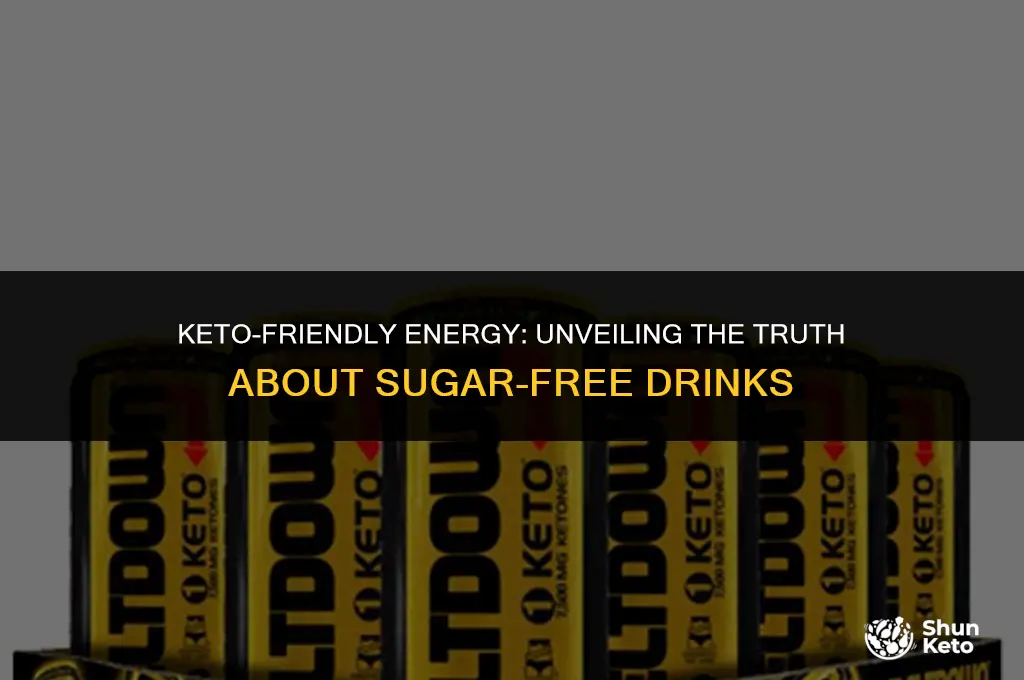 are sugar free energy drinks keto friendly