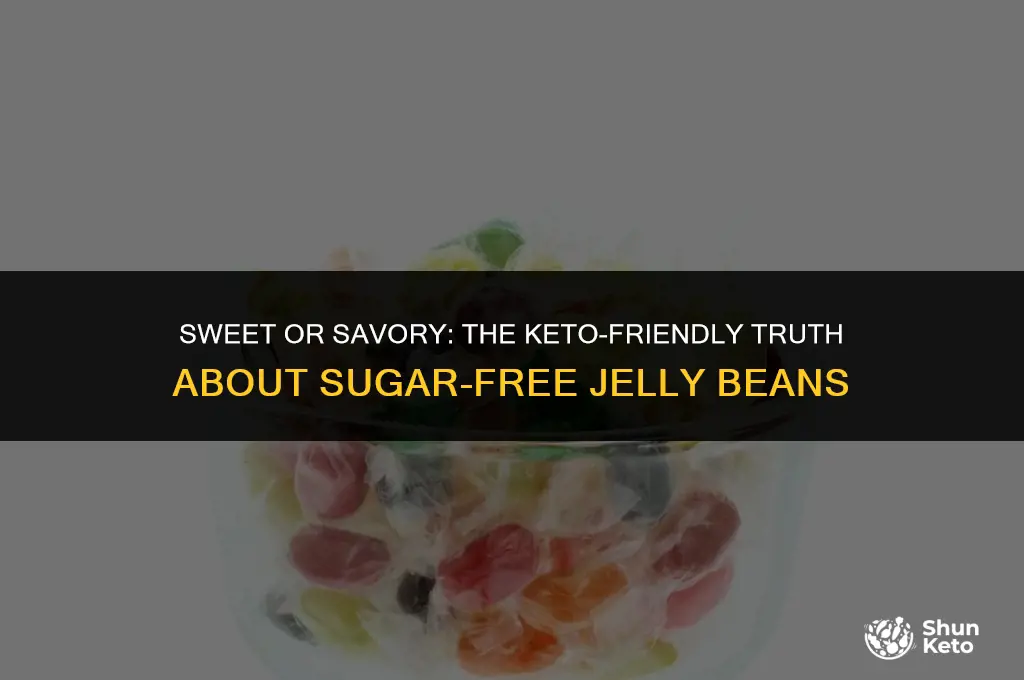 are sugar free jelly beans keto friendly