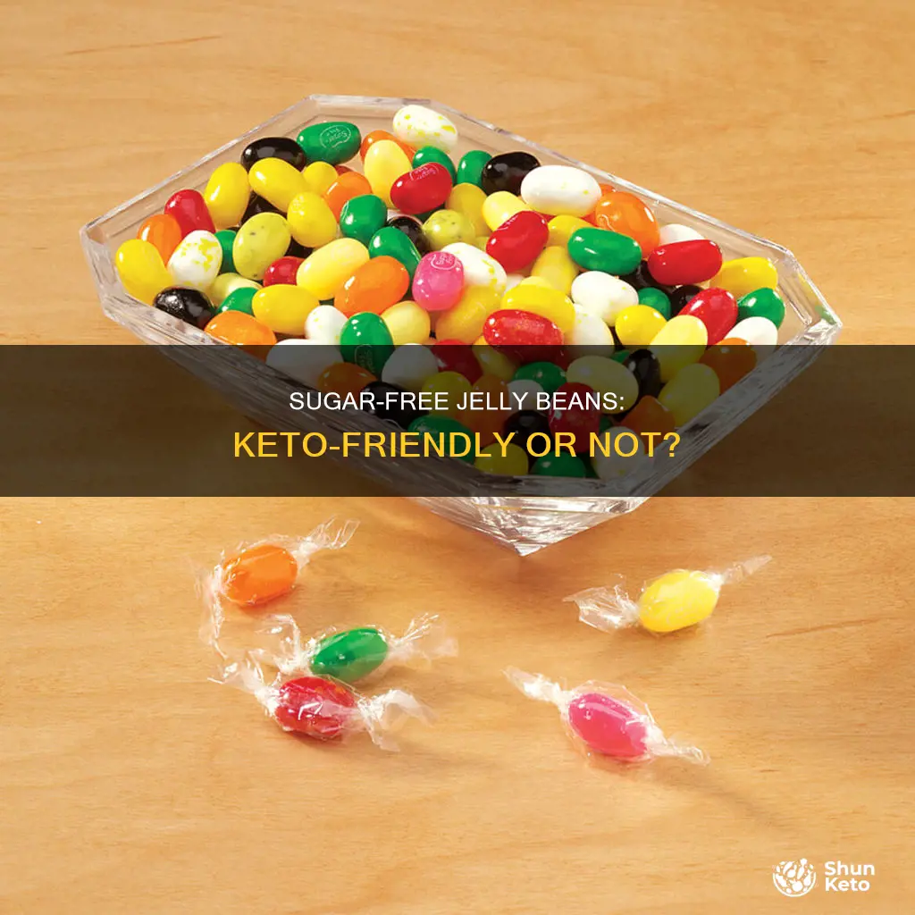 are sugar free jelly beans keto