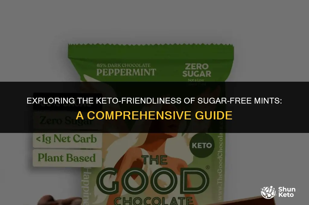 are sugar free mints keto friendly