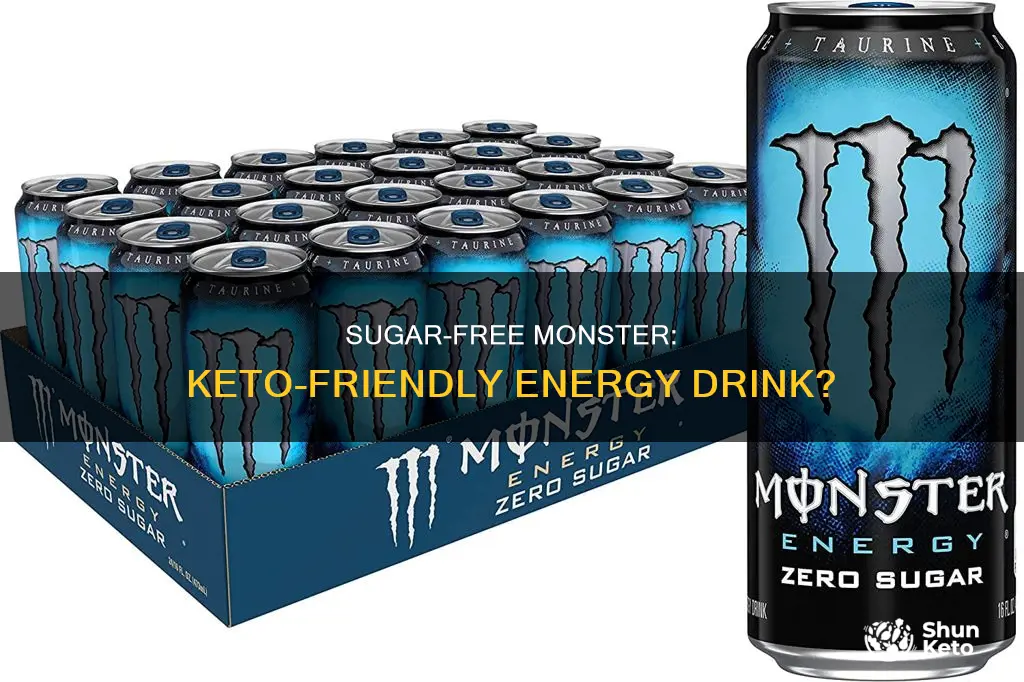 are sugar free monster keto