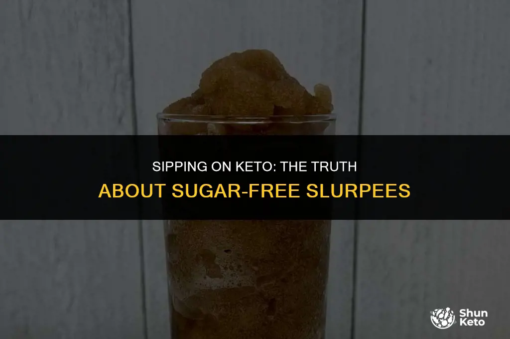 are sugar free slurpees keto friendly