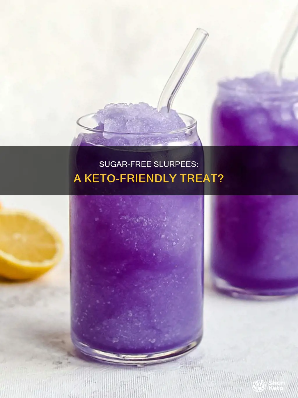 are sugar free slurpees keto