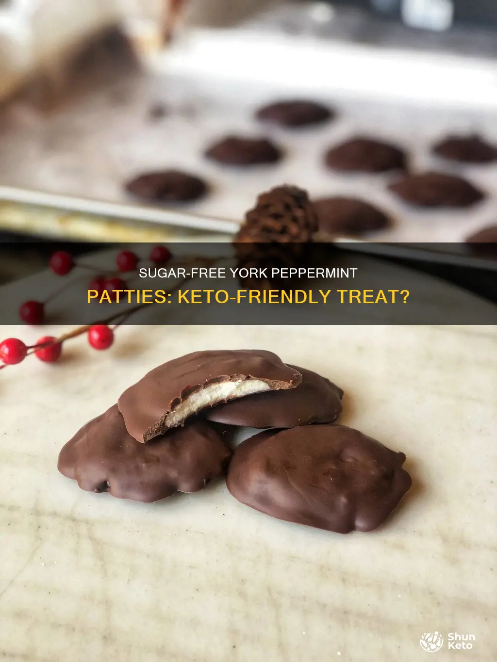 are sugar free york peppermint patties keto