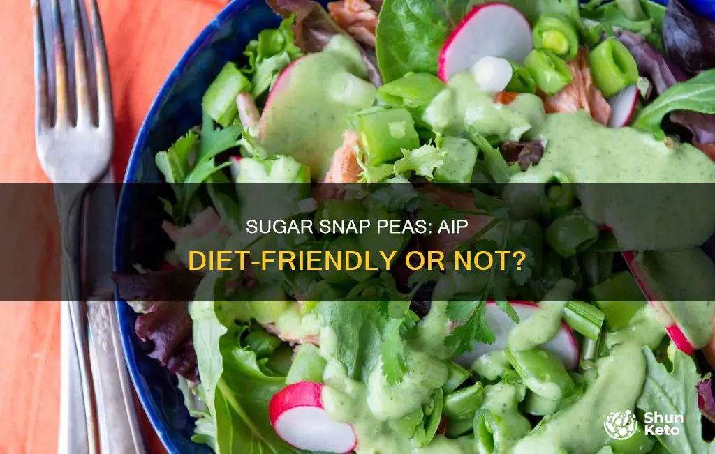 are sugar snap peas on the aip diet