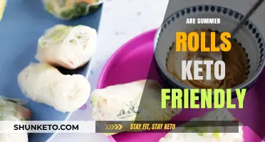 Exploring the Keto Compatibility of Summer Rolls: A Delicious Dilemma