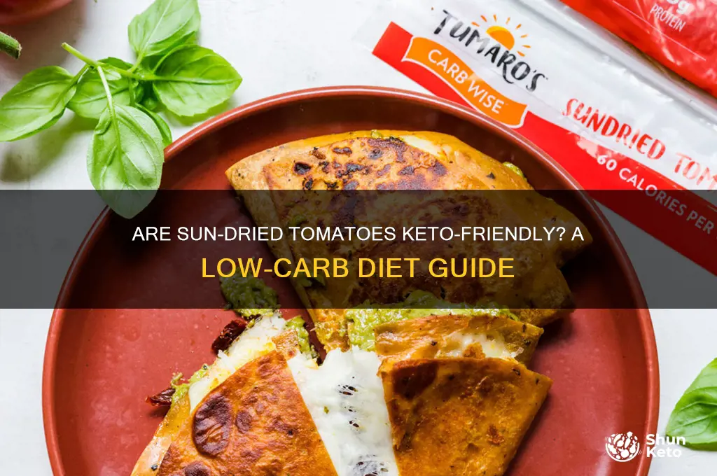 are sun dried tomato keto