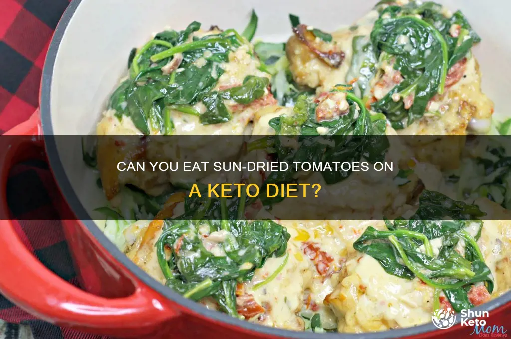 are sun dried tomatoes allowed on keto diet