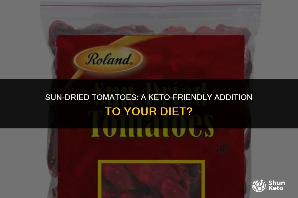 are sun dried tomatoes keto friendly