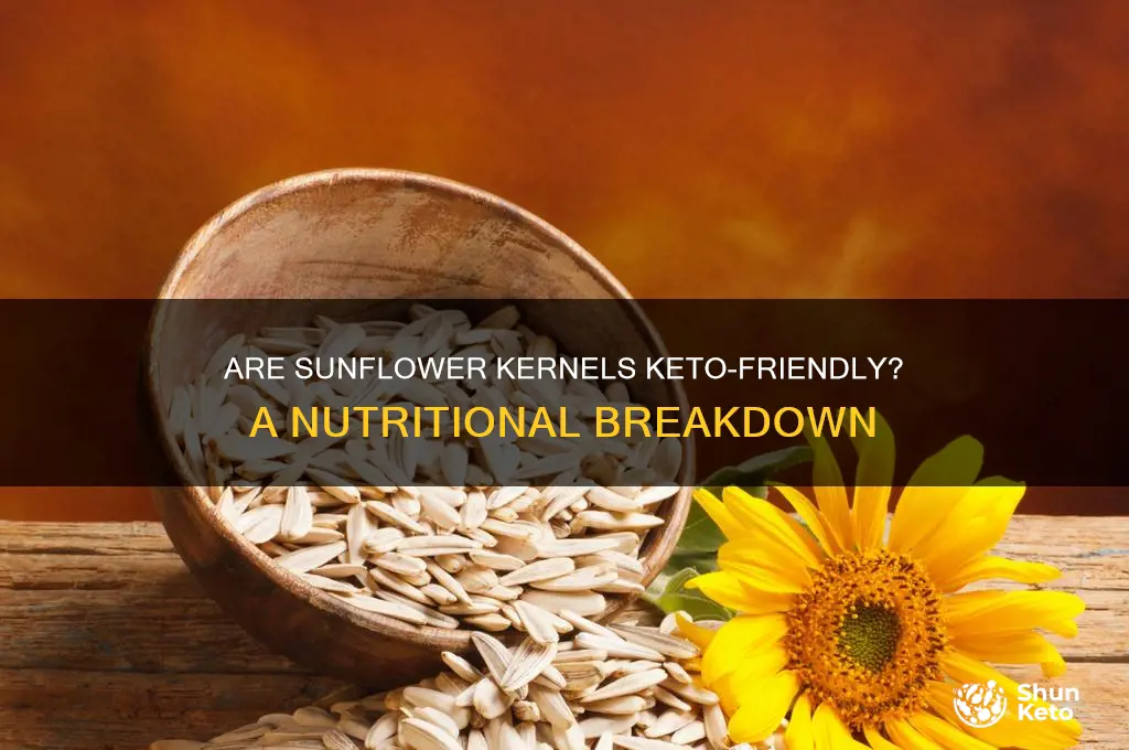are sunflower kernela keto