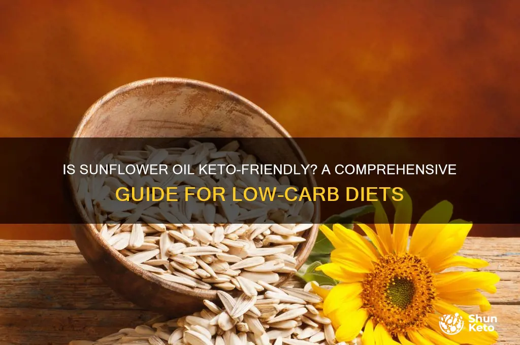 are sunflower oil keto