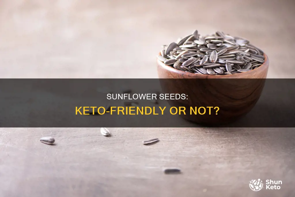 are sunflower seeds allowed on keto