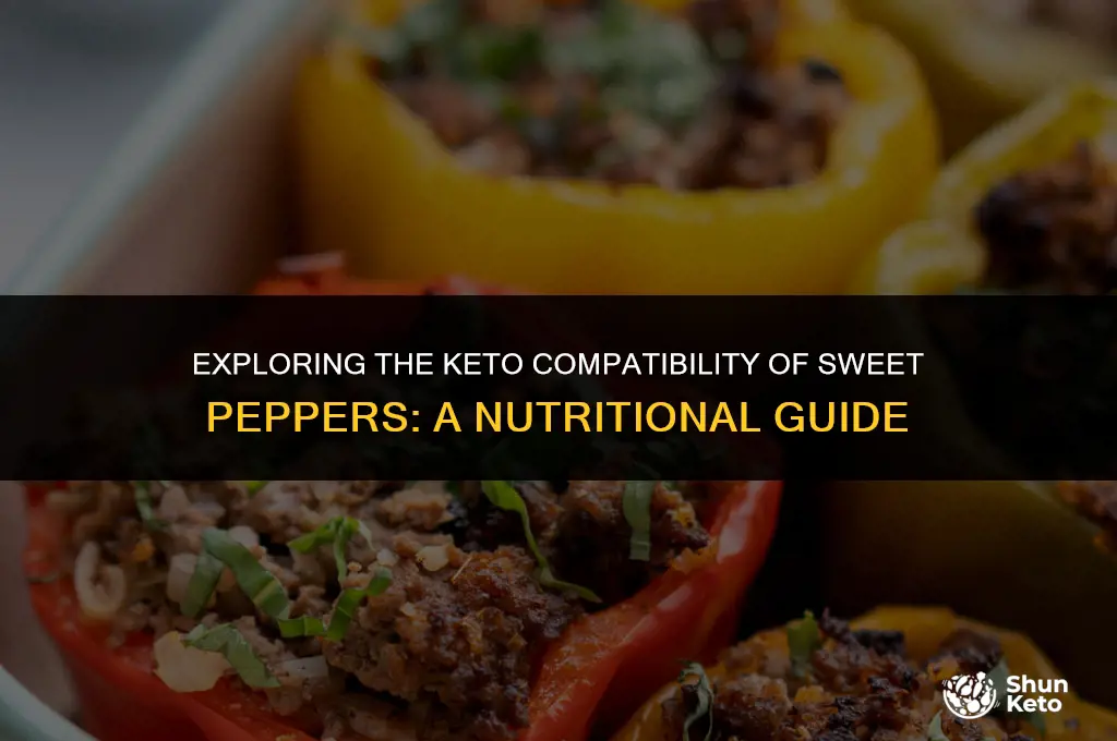 are sweet peppers keto friendly