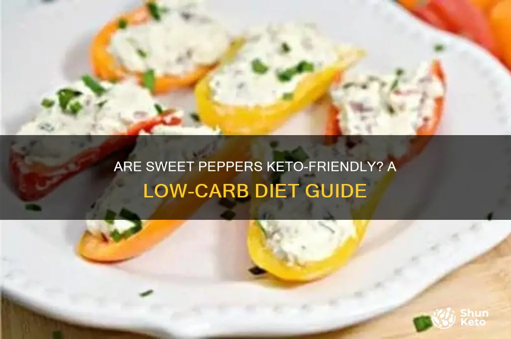 are sweet peppers keto