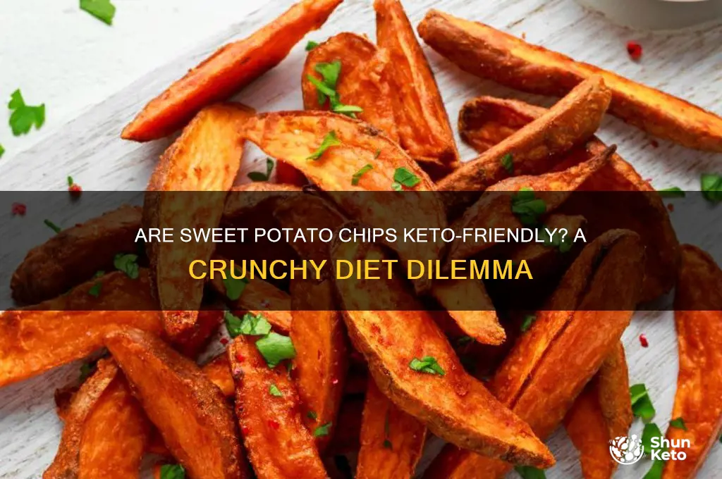 are sweet potato chips keto