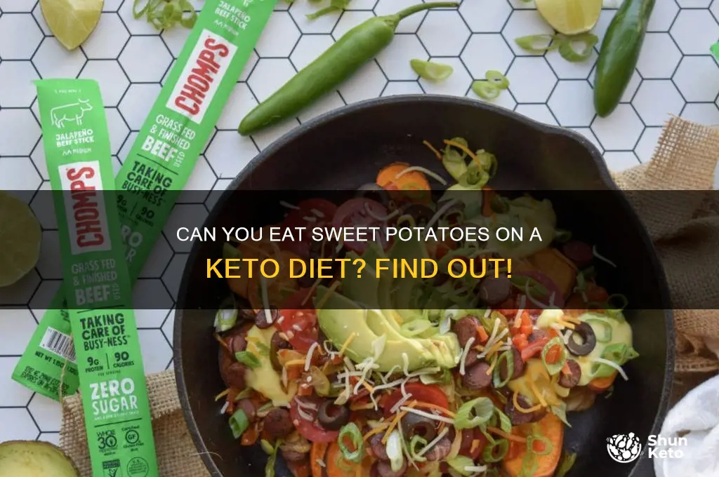 are sweet potatoes allowed on a keto diet