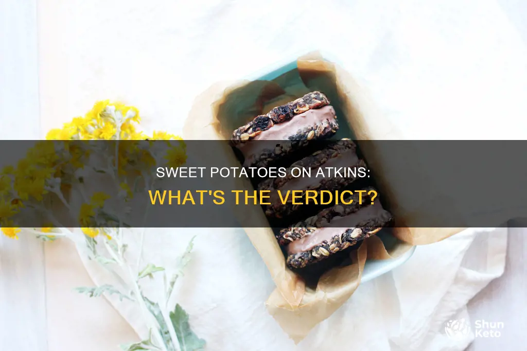 are sweet potatoes ok on atkins diet