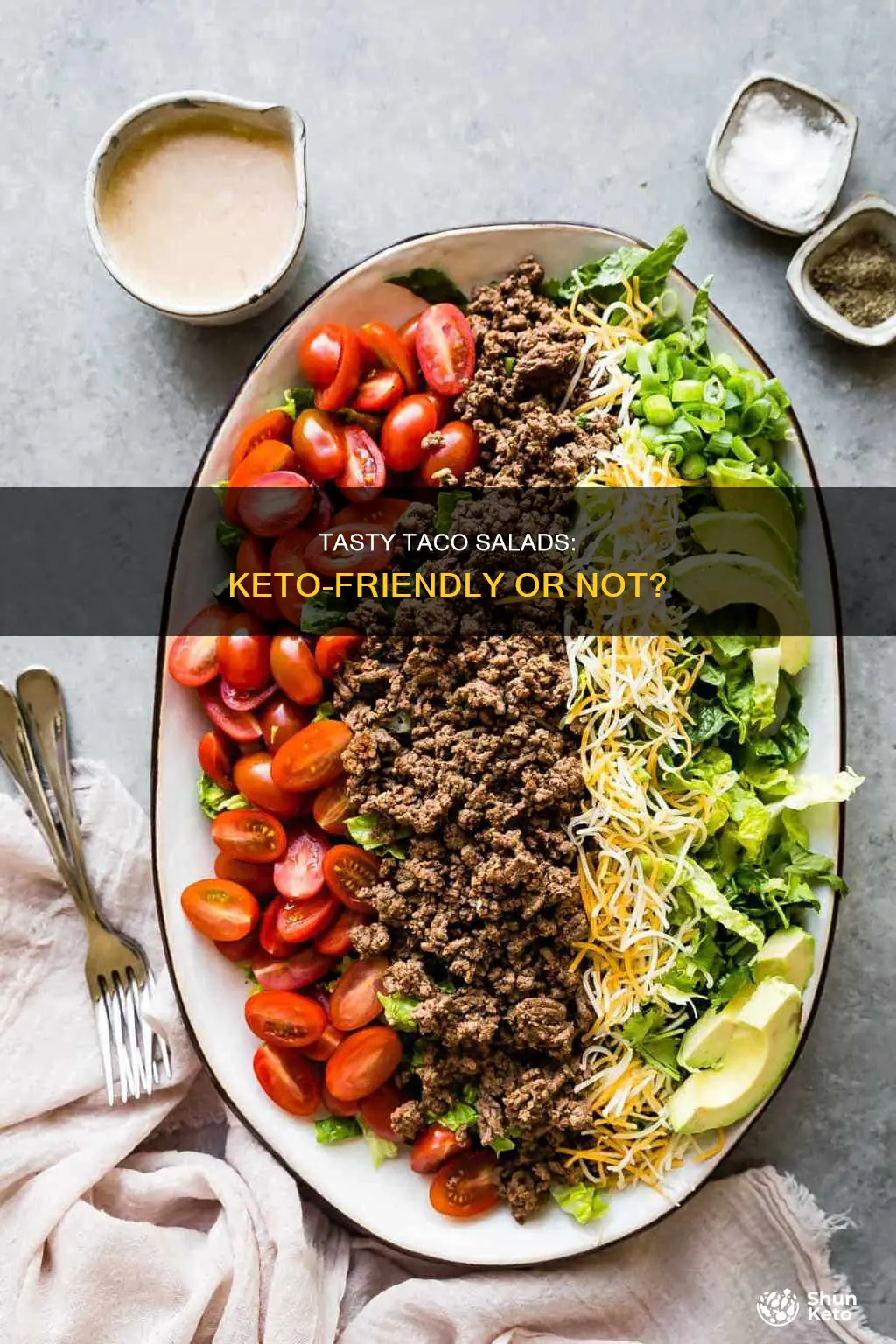 are taco salads okay on keto