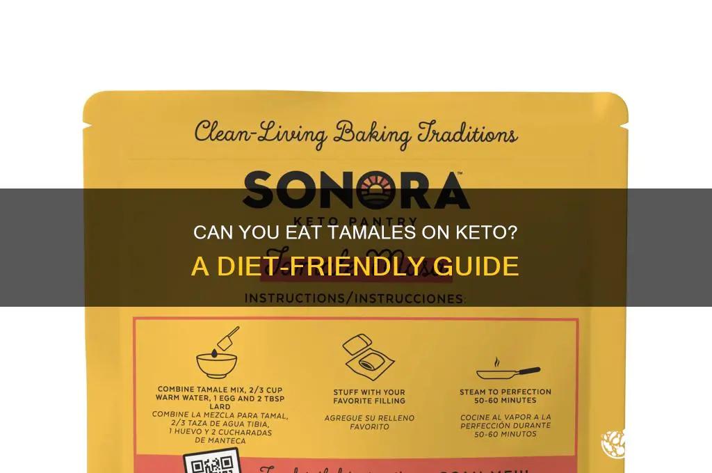 are tamales on the keto diet