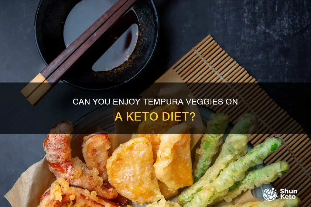 are tempura veggies keto