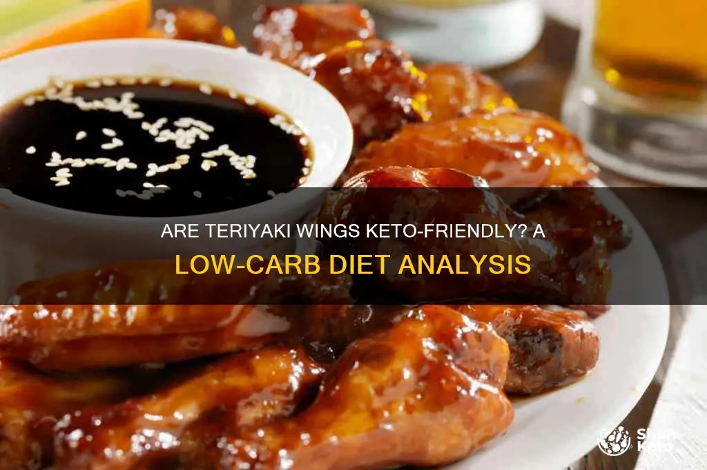are teriyaki wings keto