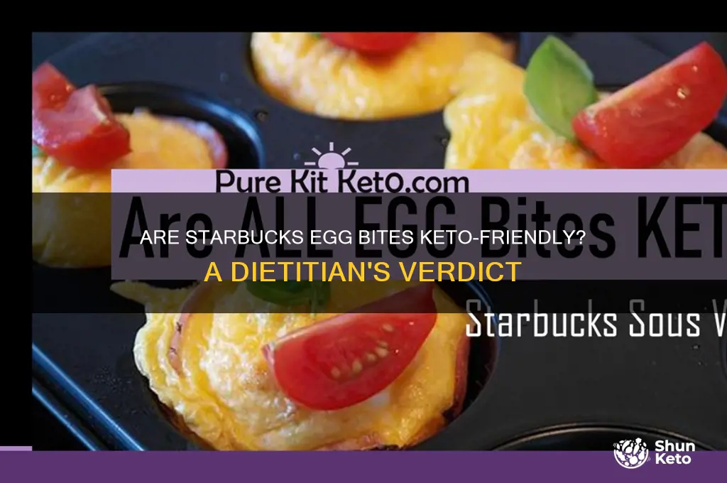 are the egg bites from starbucks keto