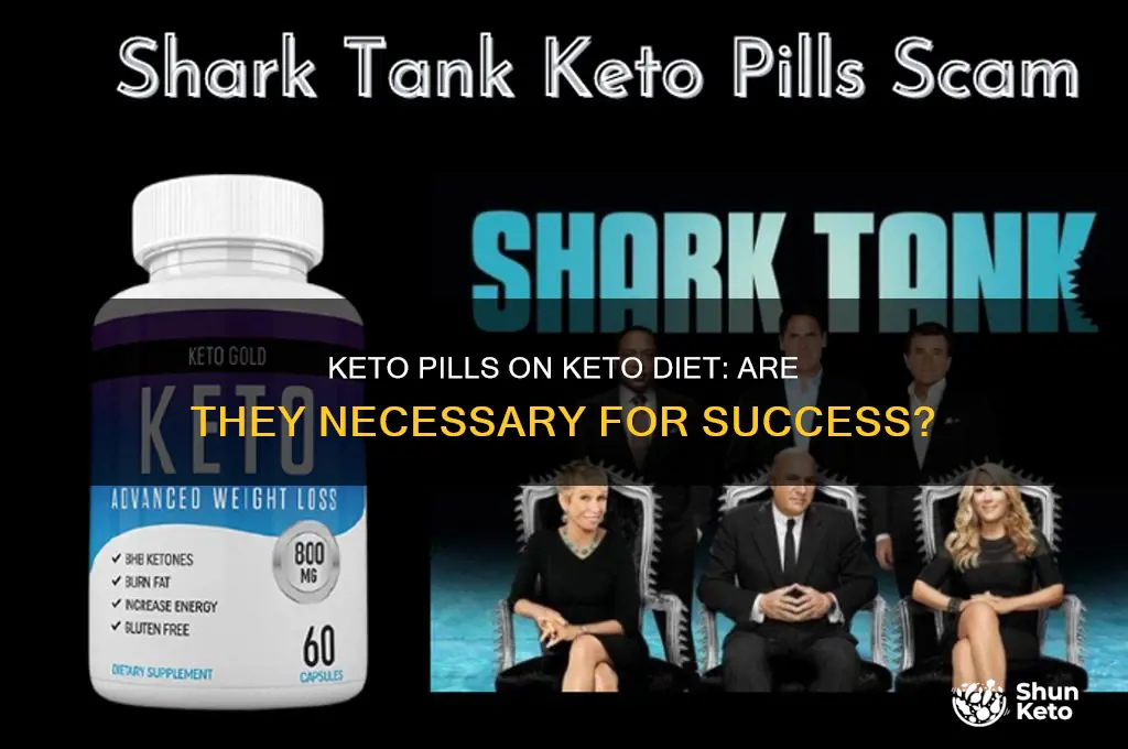 are the keto pills needed on keto diet