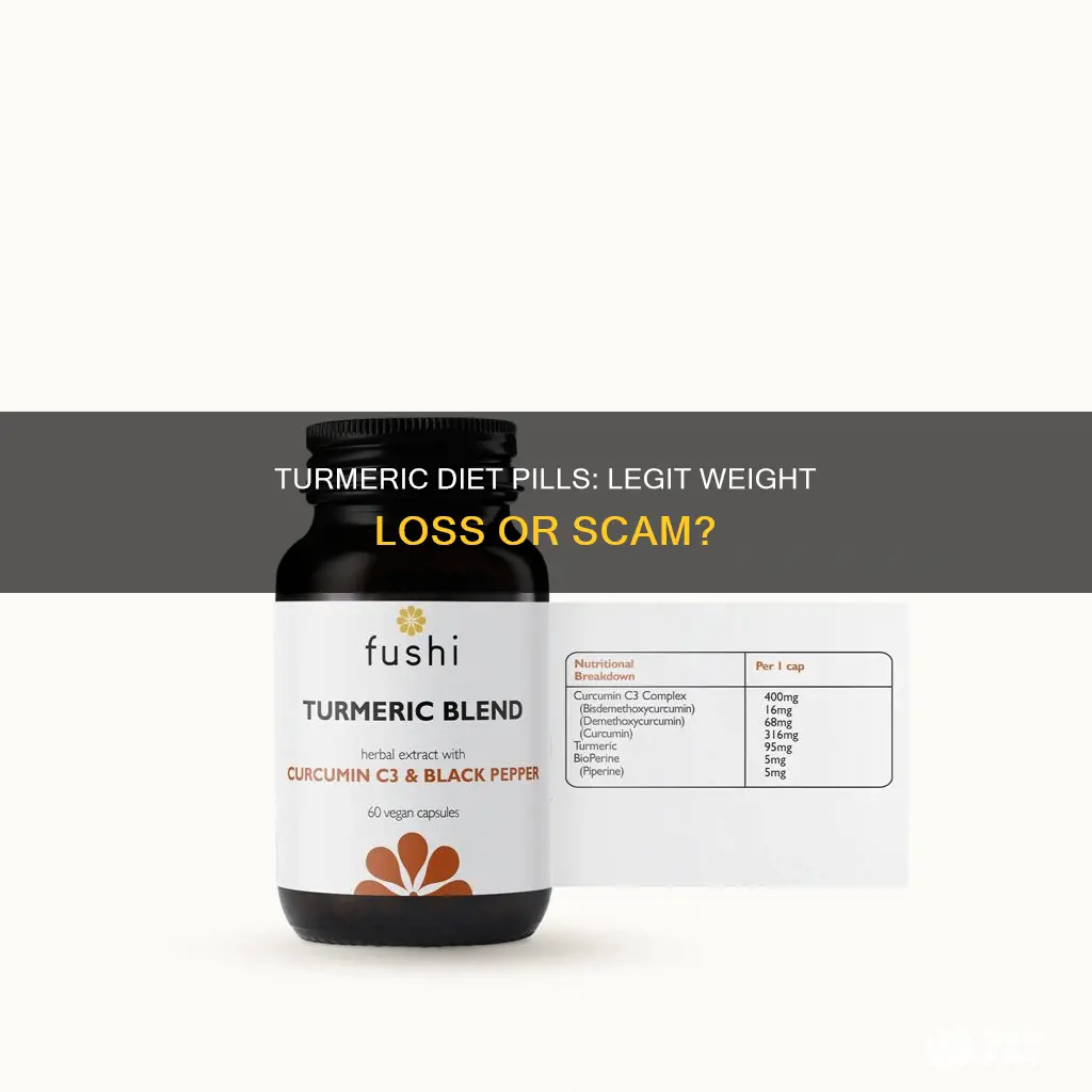 are the tumeric diet pills legitimate