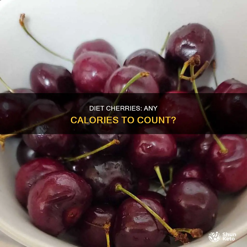 are there any calories in diet cherries
