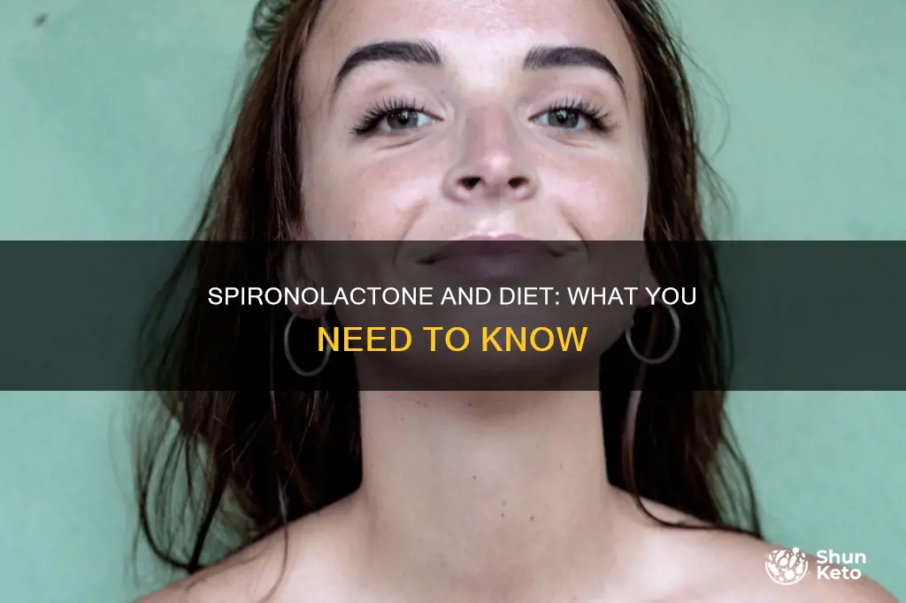 are there any diet changes needed with spironolactone