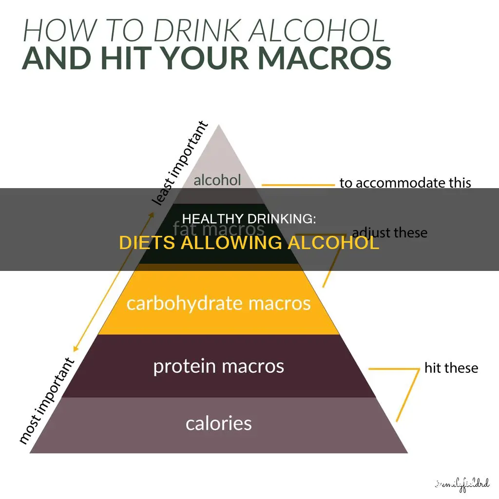 are there any diets that allow alcohol