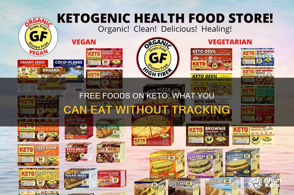 are there any free foods on the keto diet