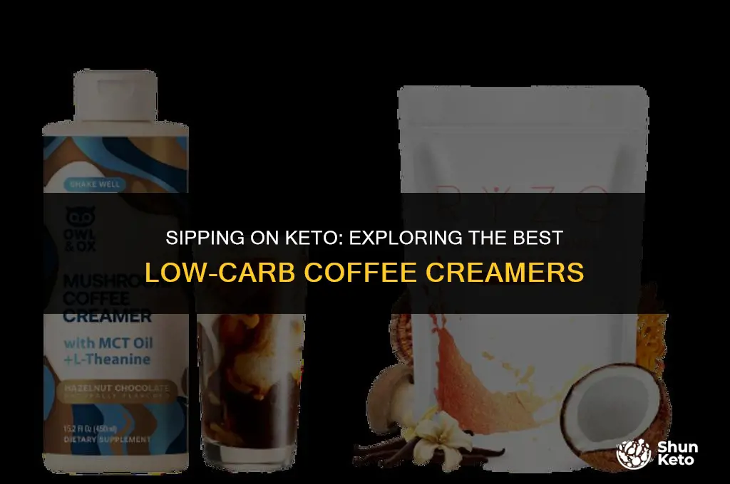 are there any keto-friendly coffee creamers