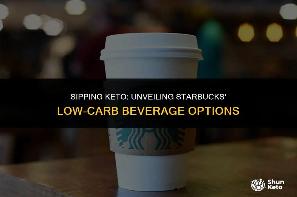 are there any keto friendly drinks at starbucks
