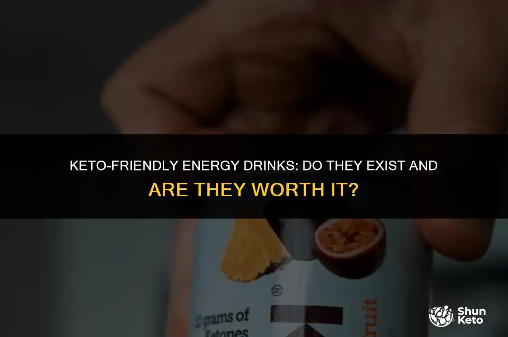 are there any keto friendly energy drinks