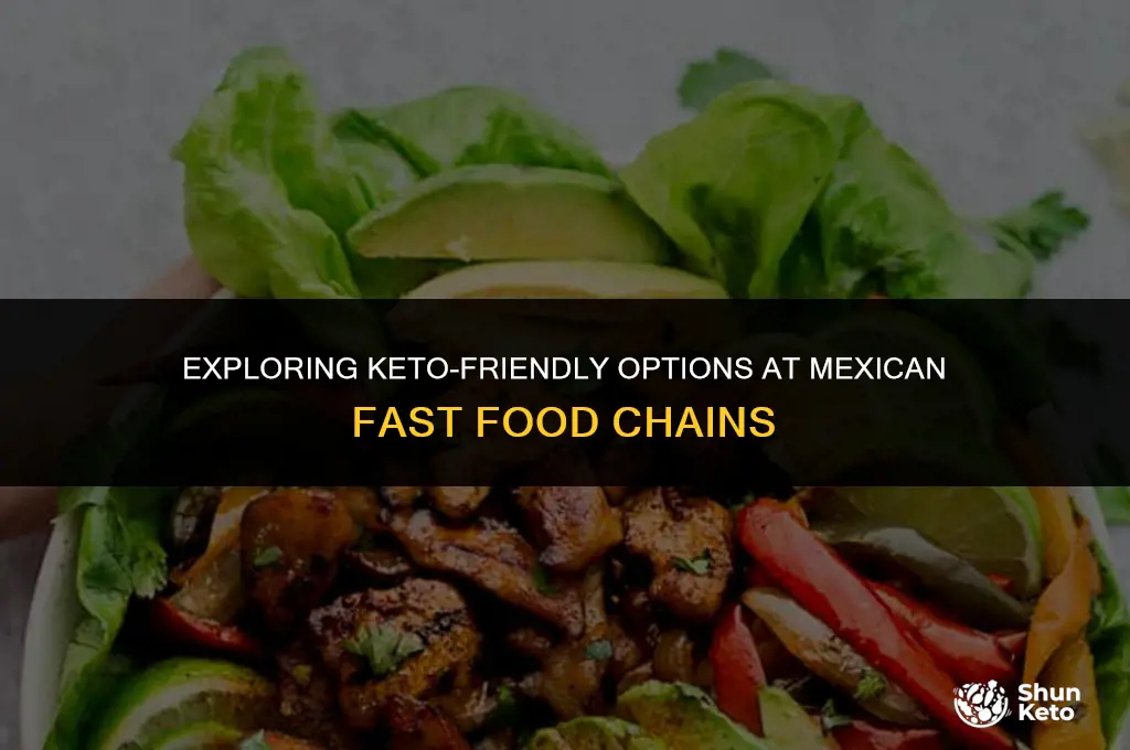 are there any keto friendly mexican fast food