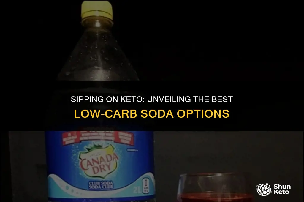 are there any keto friendly sodas