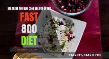 Easy, Healthy, Non-Cook Recipes for the Fast 800 Diet