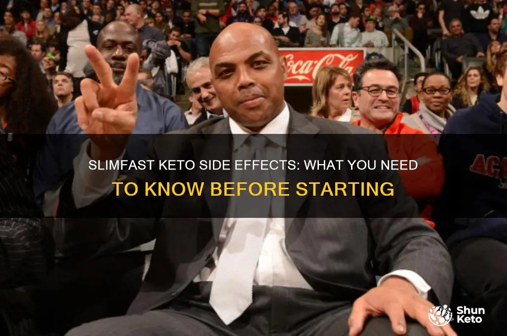 are there any side effect slimfast keto