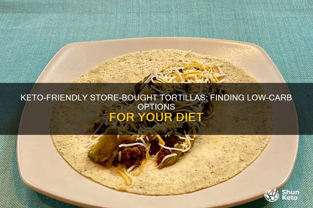 are there any store bought tortillas for keto
