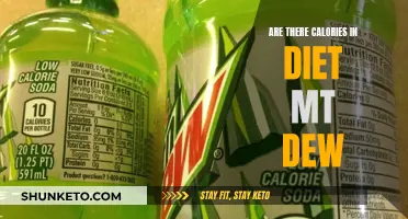 Unveiling the Calorie Count: Diet Mountain Dew's Sweet Secret