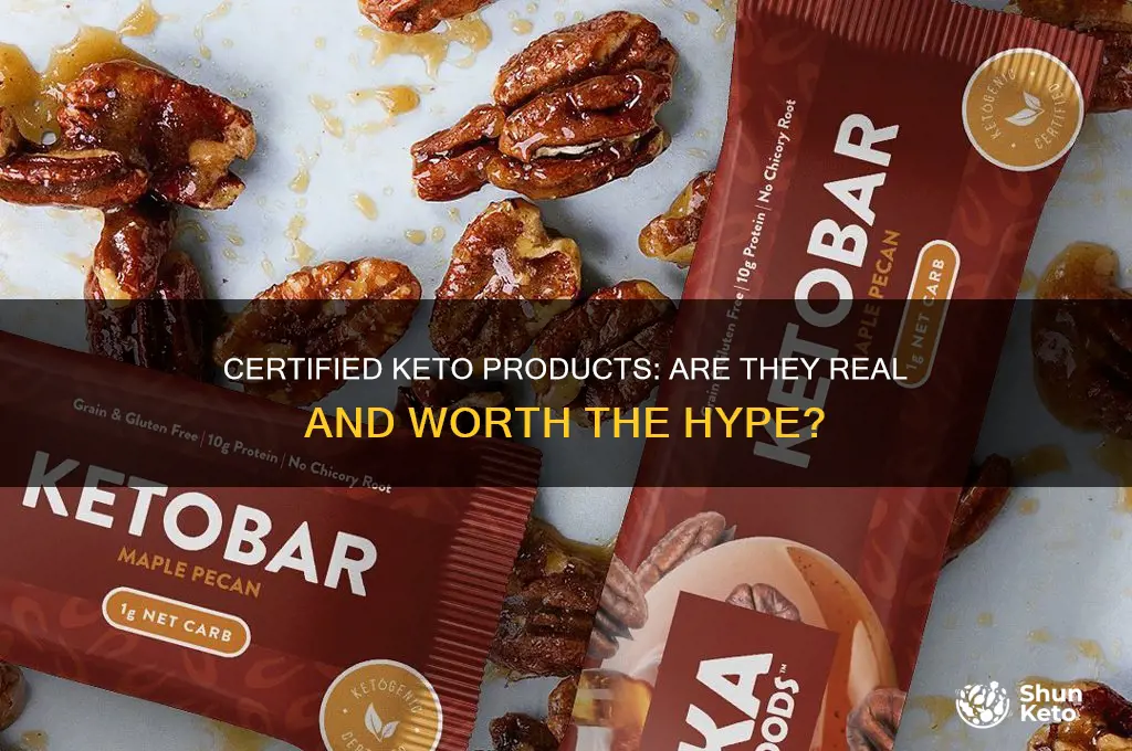 are there certified keto products