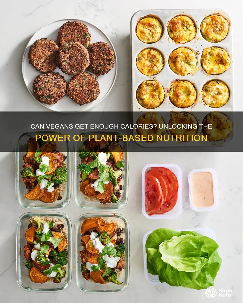 are there enough calories in a vegeaterian diet