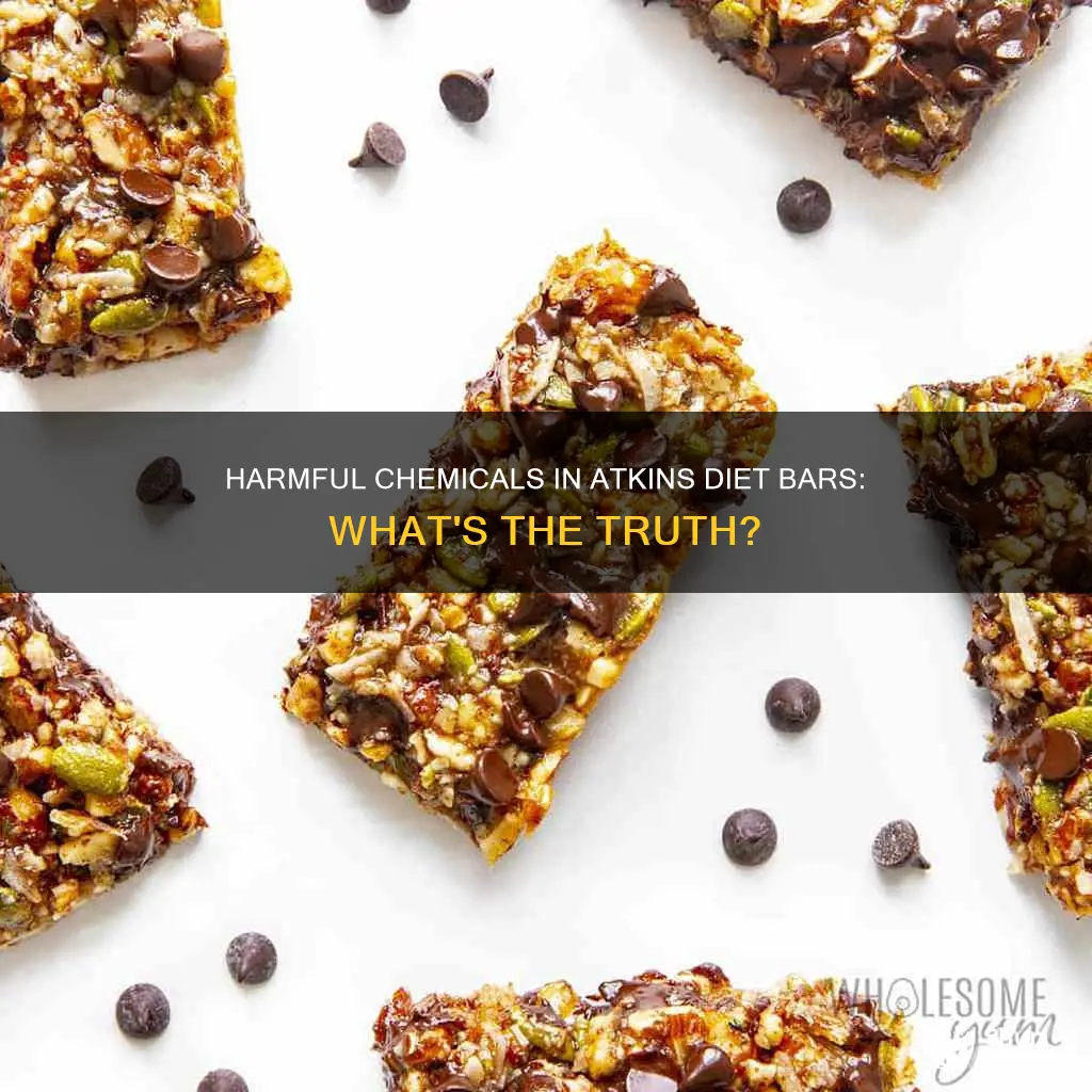are there harmful chemicals in atkins diet bars