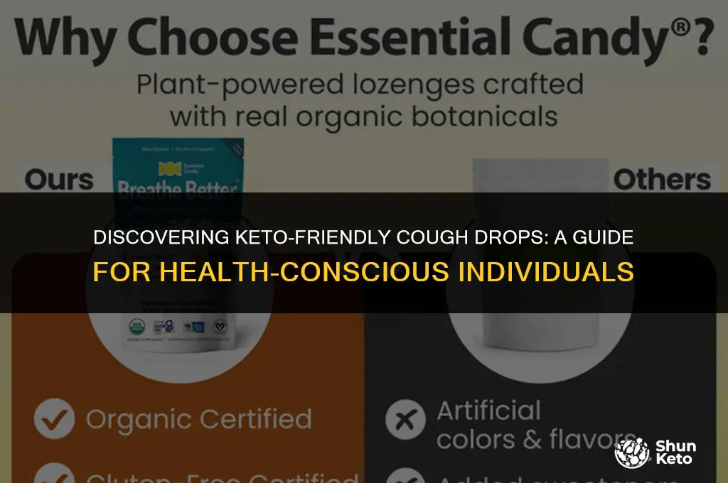 are there keto friendly cough drops