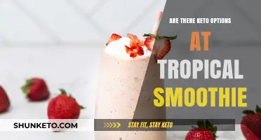 Keto-Friendly Choices at Tropical Smoothie: Low-Carb Options Explored
