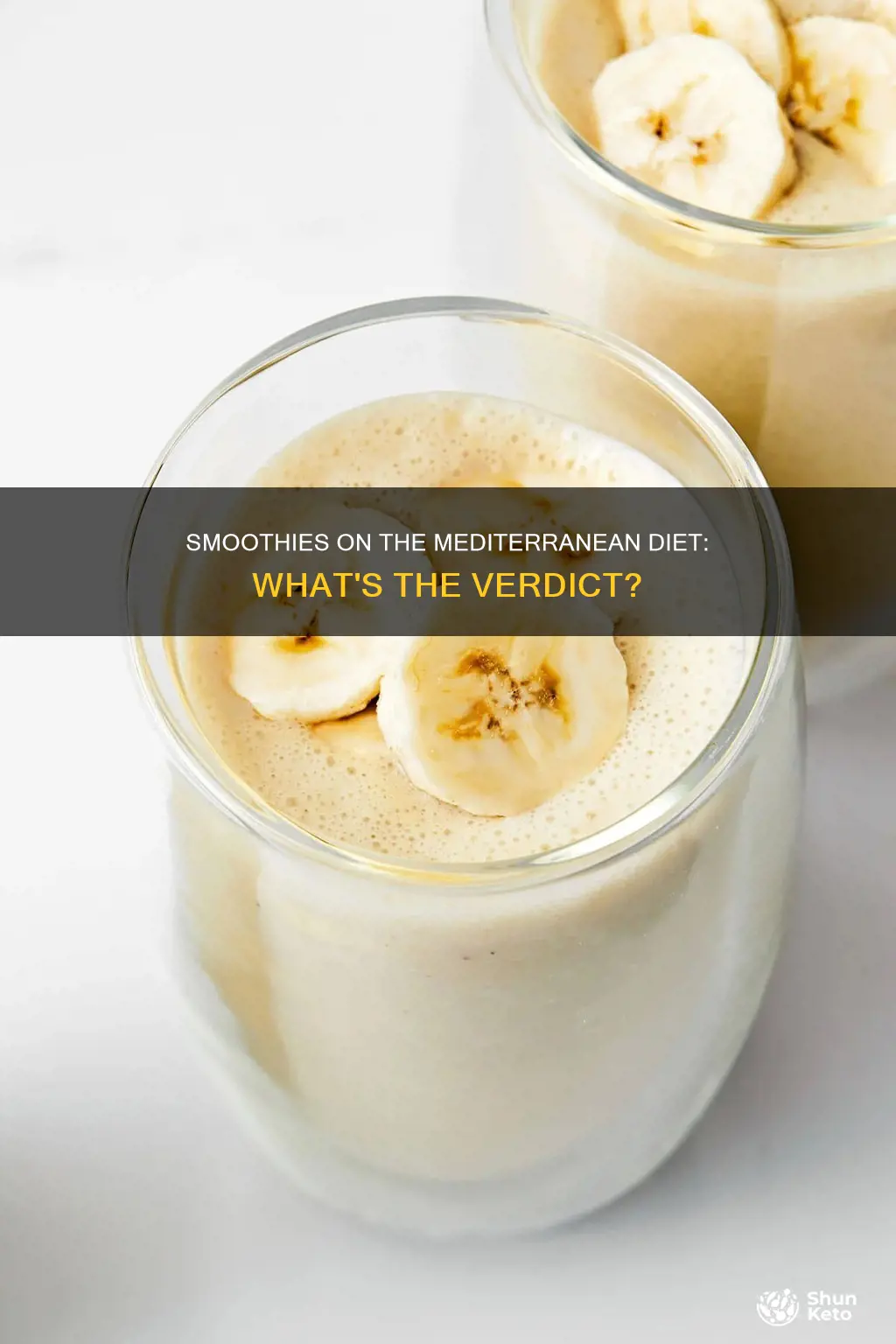 are there smoothies on the mediterranean diet
