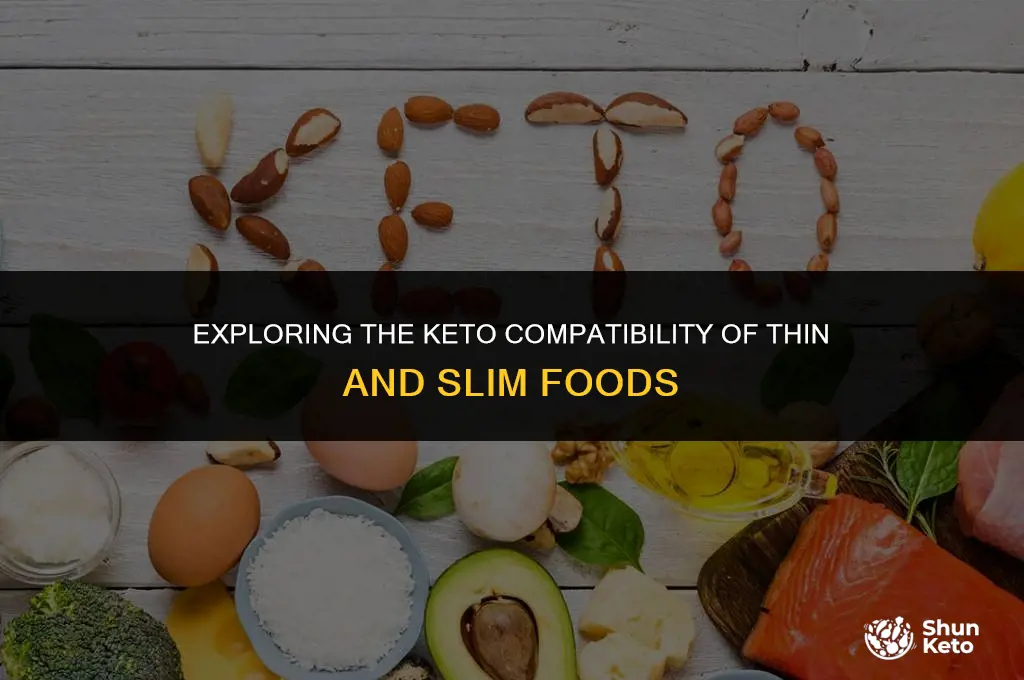 are thin slim foods keto friendly